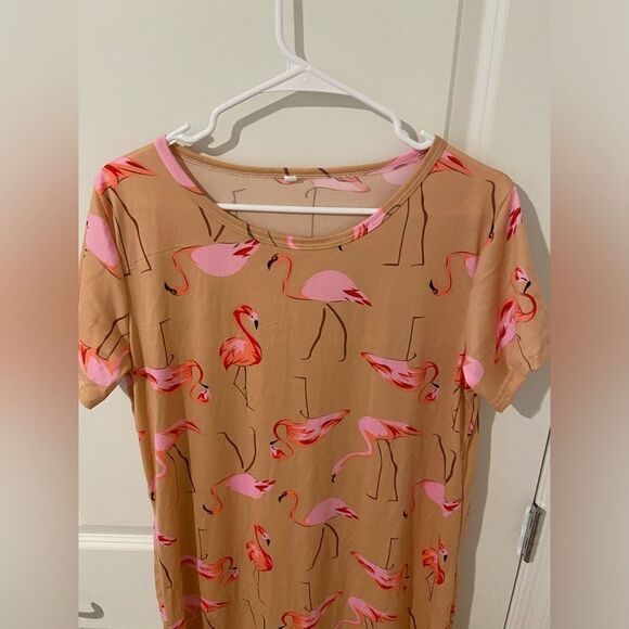 🧡Flamingo Dress - Picture 3 of 5